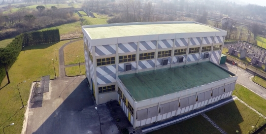 Centrale di Cassino - foto da drone - 2015