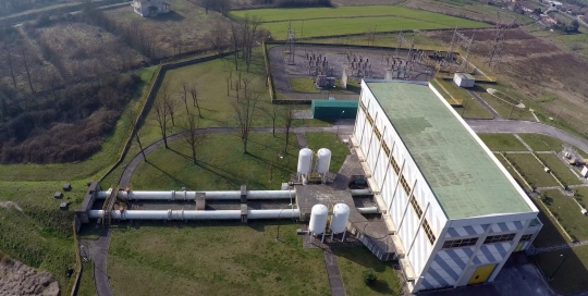 Centrale di Cassino - foto da drone - 2015