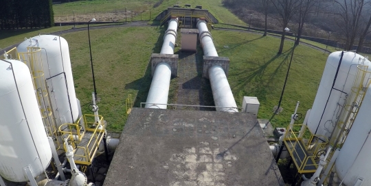 Centrale di Cassino - foto da drone - 2015