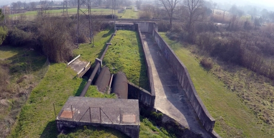 Centrale di Cassino - foto da drone - 2015