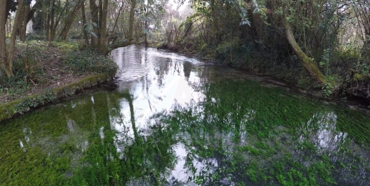 Sorgente fiume Gari – foto drone – 2015