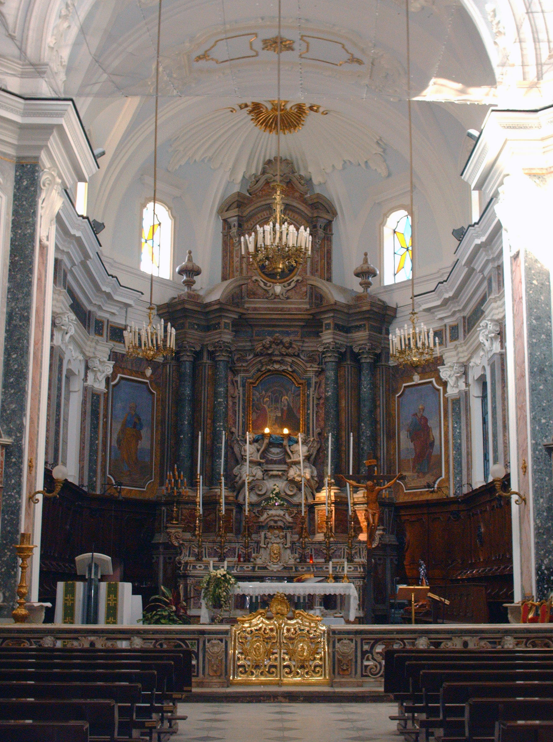 Giugliano - Altare della Chiesa dell'Annunziata