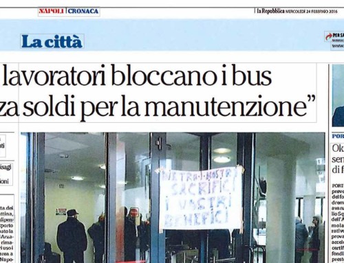 Gori:”necessarie tariffe più alte” – Rassegna 24 febbraio 2016